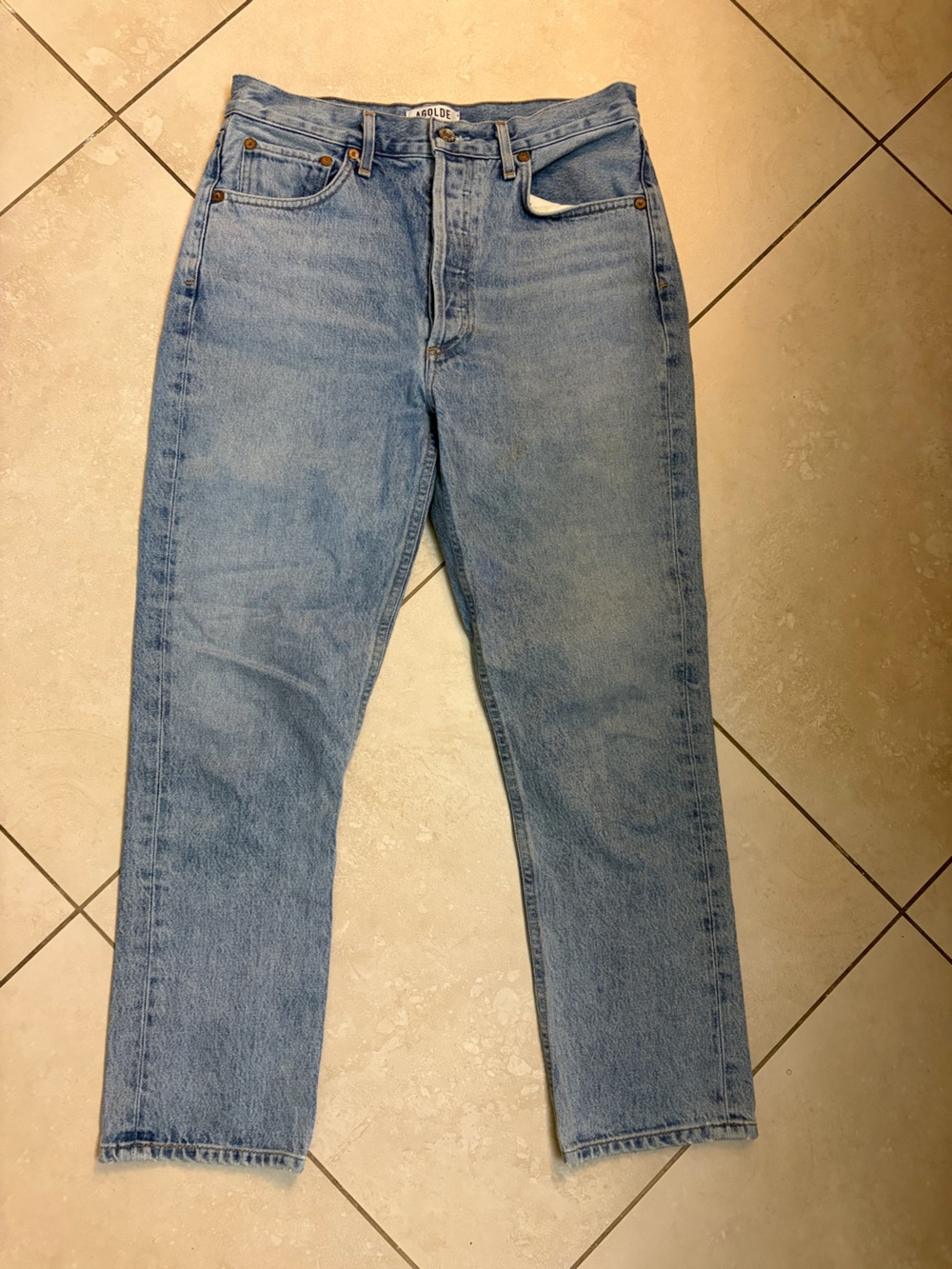 AGOLDE Women’s Straight Jeans